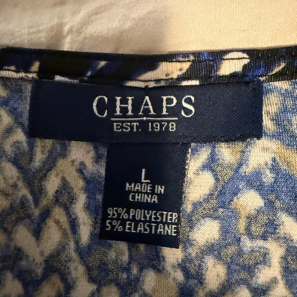 CHAPS Women’s Wrap dress size L - Picture 15 of 15